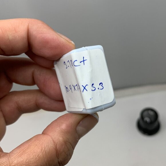 Fancy Moon Cut Boysenberry Sapphire - Picture 16 of 16